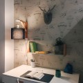 wall lamp navy blue