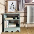 rustic bedside table for kids room