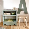rustic bedside table for kids room