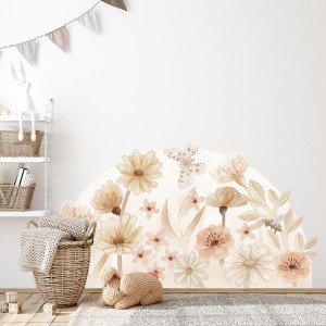 NAKLEJKA ŁĄKA BOHO - PASTELOWE LOVE