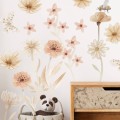wall sticekr for girls room with flowers