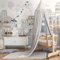 tapeta w kamienice beige