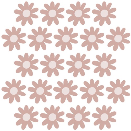 wall sticker daises