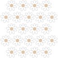 mini flowers sticker for kids room