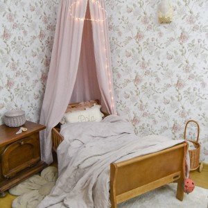 TAPETA DZIECIĘCA W RÓŻE LADY ROSE - DEKORILLO 