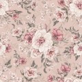 tapeta shabby chic do pokoju dziewczynki