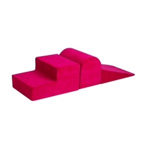 MEOW BABY - 3 ELEMENTOWY PIANKOWY ZESTAW DO ZABAWY MAGENTA