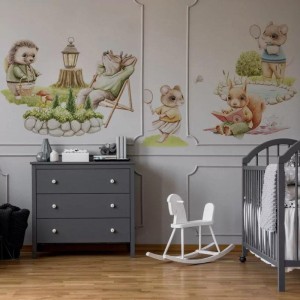 ZESTAW NAKLEJEK ZWIERZĘTA DK472 - YOKO DESIGN