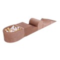 climbing blocks small ball pit