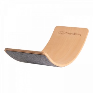 MEOW BABY - BALANCE BOARD WITH FELT