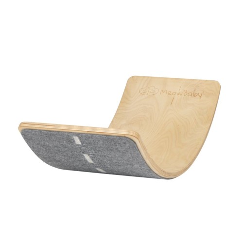 balance borad with felt and highway
