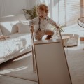 wooden slide for children