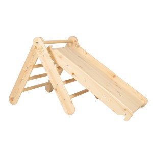 MEOW BABY - LADDER WITH SLIDE AND CLIMBING WALL 2in1 