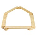 wooden  balance beam