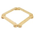 wooden  balance beam