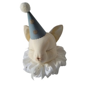 LOVE ME DECORATION - CAT VANILLA WITH CAP OLIWER