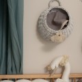 WICKER BASKET WHITE