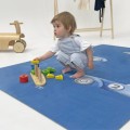 natural rubber play mat cars