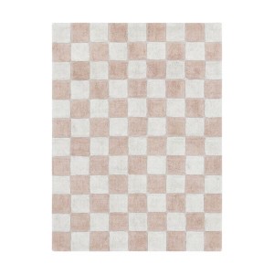DYWAN BAWEŁNIANY KITCHEN TILES ROSE 120X160 CM - LORENA CANALS