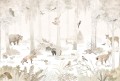 wallpaper woodlet family