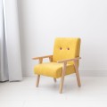 yellow armchair for kids room