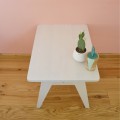 wooden table for kids white