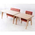doubel table for kids room