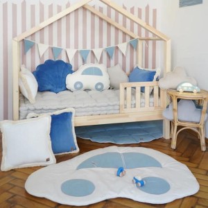 Mata dla dzieci autko jeans – Moi Mili