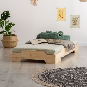 ADEKO -  WOODEN CHILDREN'S BED BOX MODEL 8