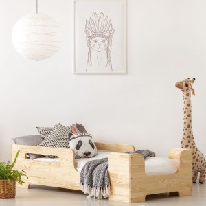 ADEKO -  WOODEN CHILDREN'S BED BOX MODEL 2