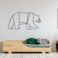 wooden kids bed