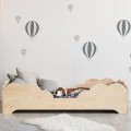 wooden bed for kids