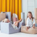 zestaw do zabawy pufki 3 elementy