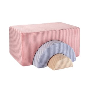 Piankowy zestaw do zabawy dla dzieci Pink Mousse - Wigiwama