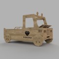 lozko samochod jeep