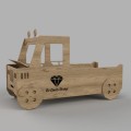 lozko auto jeep
