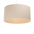 lampa wisząca boho len juta
