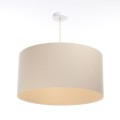 lampa wisząca boho len juta