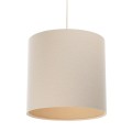 lampa wisząca boho tuba len