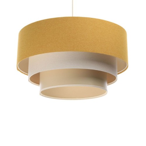 potrójna lampa wisząca boho