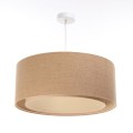 lampa wisząca juta podwójna