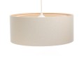 lampa wisząca boho len podwójna