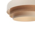 lniano jutowa lampa wisząca boho