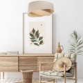 lampa asymetryczna lniana