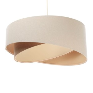 LAMPA WISZĄCA ASYMETRIA BOHO LEN JUTA