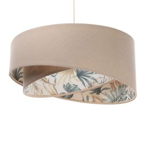 LAMPA WISZĄCA ASYMETRIA BOHO LEN MISCAT PALM