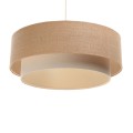 lampa boho len juta