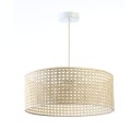 rattarattanowa lampa wisząca do pokoju dziecka