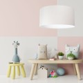 lampa wisząca do pokoju dziecka velvet jasny krem