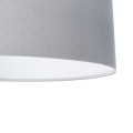 szara lampa sufitowa do pokoju dziecka
